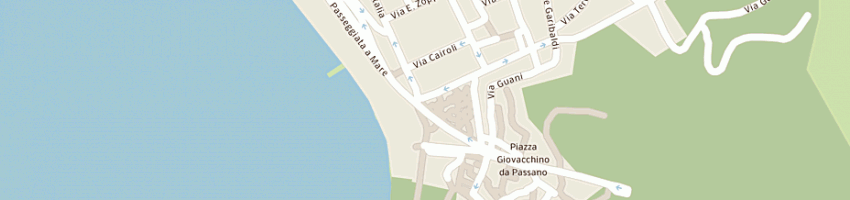Mappa della impresa salumeria gastronomia luigina a LEVANTO