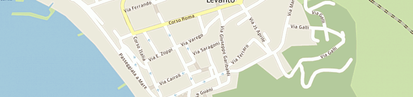 Mappa della impresa gobetti umberto a LEVANTO