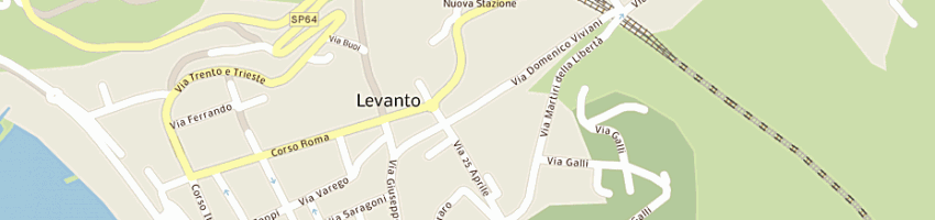 Mappa della impresa la pastaia di devoto e testa sdf a LEVANTO
