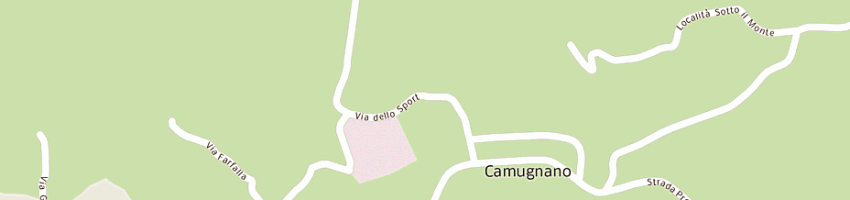 Mappa della impresa albertazzi fratelli a CAMUGNANO