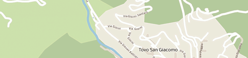 Mappa della impresa boragno paolo a TOVO SAN GIACOMO