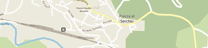 Mappa della impresa resci alessandro a PIAZZA AL SERCHIO