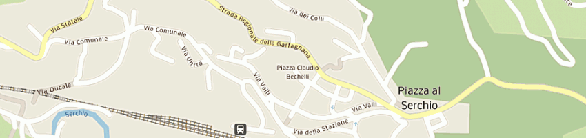 Mappa della impresa castelli fiorenzo a PIAZZA AL SERCHIO