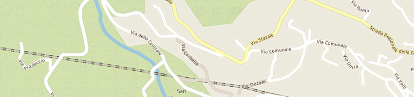Mappa della impresa falegnameria diamantini snc a PIAZZA AL SERCHIO