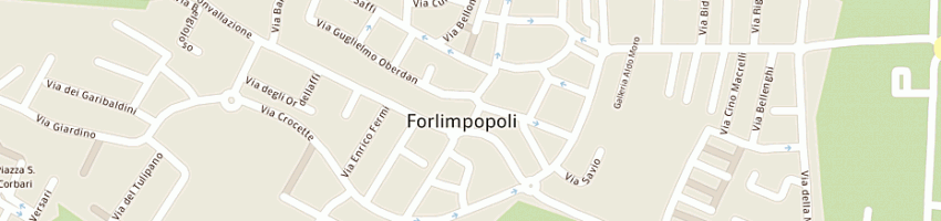 Mappa della impresa collezione enrico maltoni a FORLIMPOPOLI