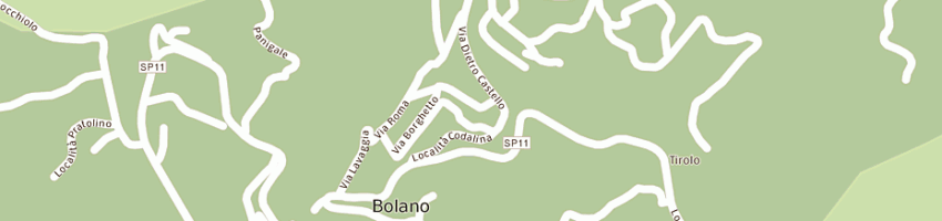 Mappa della impresa giacomazzi rodolfo a BOLANO
