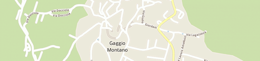 Mappa della impresa caseificio sociale canevazzo a GAGGIO MONTANO
