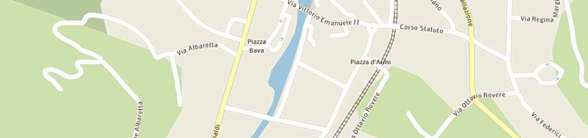 Mappa della impresa bar kavarna pub a GARESSIO