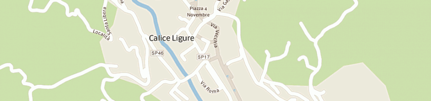 Mappa della impresa sena alberto a CALICE LIGURE