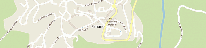 Mappa della impresa grival a FANANO