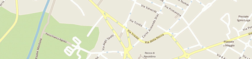 Mappa della impresa best service srl a FORLI 