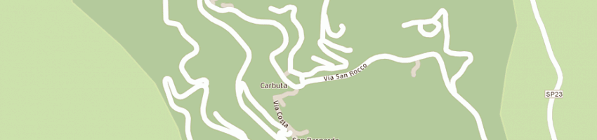 Mappa della impresa sotto la quercia a CALICE LIGURE