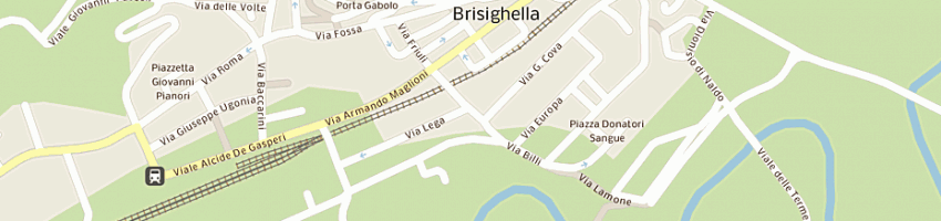 Mappa della impresa salone gabriella di valmori w a BRISIGHELLA