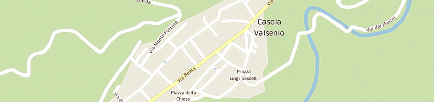 Mappa della impresa ecav service srl a CASOLA VALSENIO