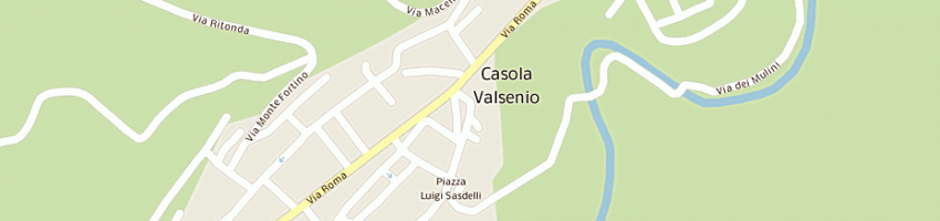 Mappa della impresa tabaccheria cantagalli giorgio a CASOLA VALSENIO