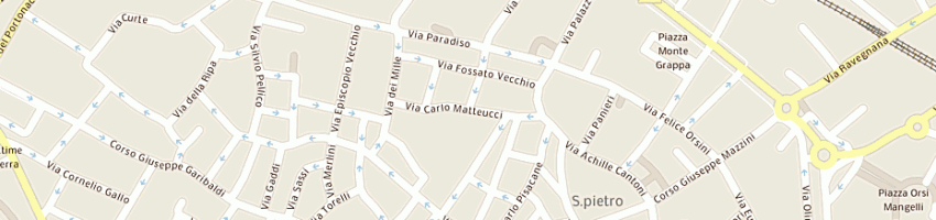 Mappa della impresa cortesi gilberto a FORLI 