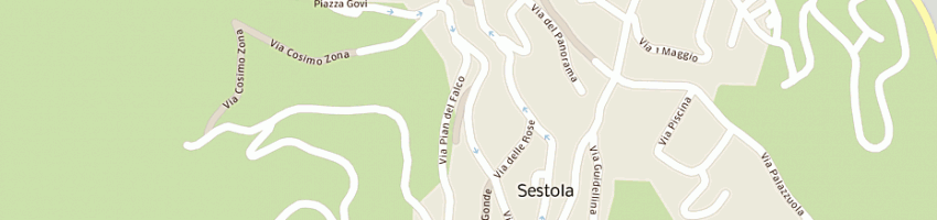 Mappa della impresa albergo sport hotel a SESTOLA
