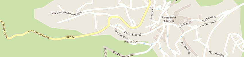 Mappa della impresa agenzia d'affari monte cimone a SESTOLA