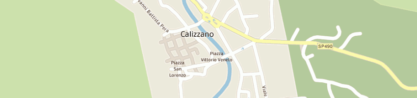 Mappa della impresa albergo miramonti a CALIZZANO