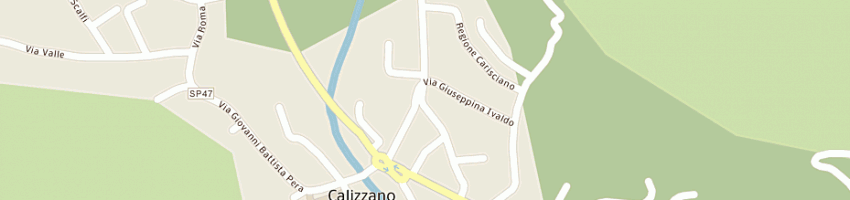 Mappa della impresa carabinieri a CALIZZANO