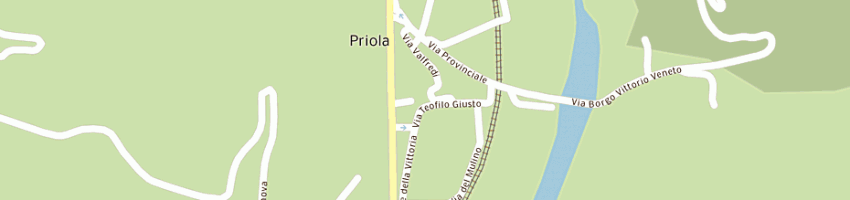 Mappa della impresa gallizio claudia a PRIOLA