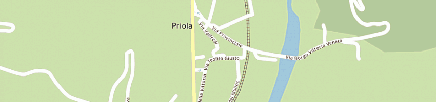 Mappa della impresa municipio a PRIOLA