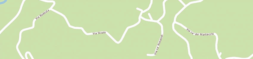 Mappa della impresa falegnameria zironi gaetano snc a MONGHIDORO