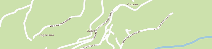Mappa della impresa parrocchia di civago a VILLA MINOZZO