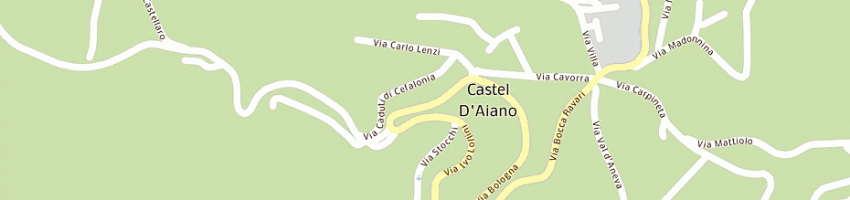Mappa della impresa due mila due (snc) a CASTEL D AIANO