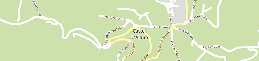 Mappa della impresa associazione protezione civile castel d'aiano a CASTEL D AIANO