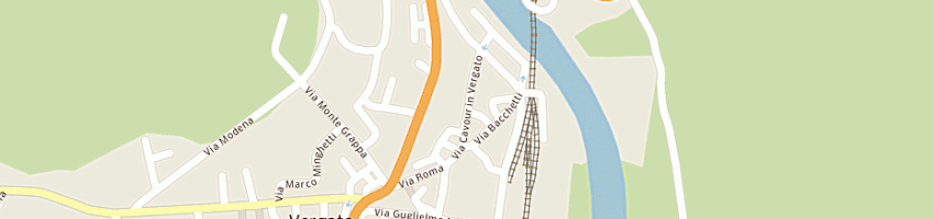 Mappa della impresa pizzeria santa lucia a VERGATO