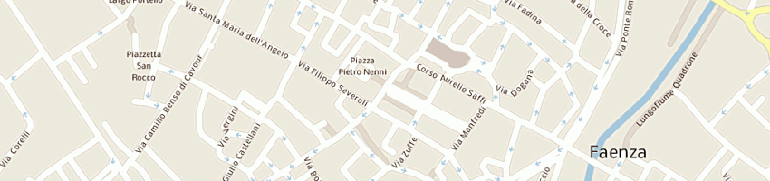 Mappa della impresa banca antonveneta spa a FAENZA