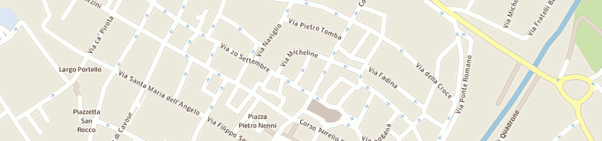 Mappa della impresa centro donna fenice a FAENZA