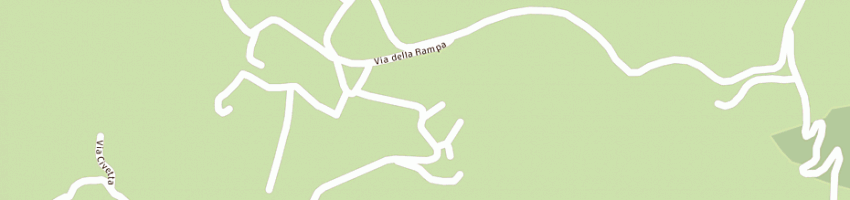 Mappa della impresa trattoria s rocco di tonioni a CASTEL D AIANO