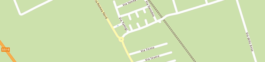 Mappa della impresa guidazzi elvino a CERVIA