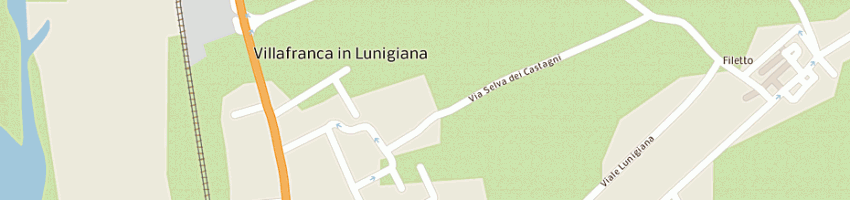Mappa della impresa comune di villafranca lunigiana a VILLAFRANCA IN LUNIGIANA