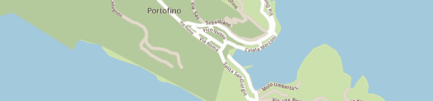 Mappa della impresa ristorante delfino srl a PORTOFINO