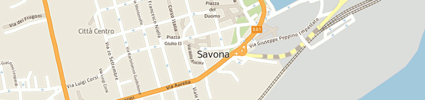 Mappa della impresa foto piccardo a SAVONA