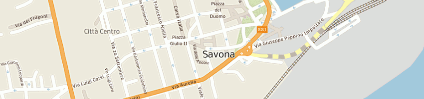 Mappa della impresa associazione tra i notai del distretto notarile savona a SAVONA