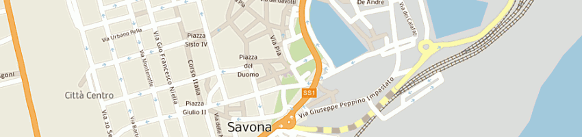 Mappa della impresa campanassa a SAVONA