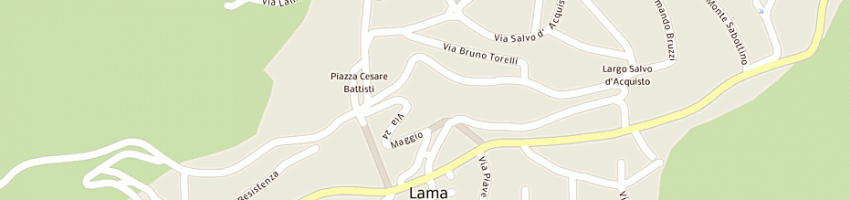 Mappa della impresa municipio a LAMA MOCOGNO