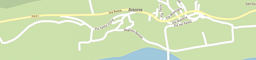 Mappa della impresa serramenti valle strura a AISONE