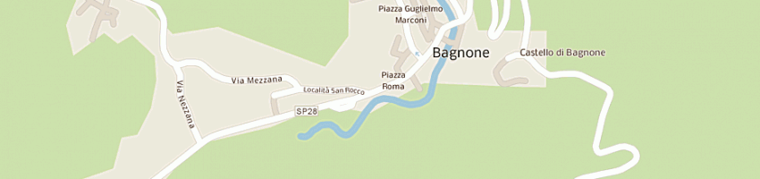 Mappa della impresa banca cr firenze filiale di bagnone a BAGNONE