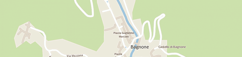 Mappa della impresa poste italiane spa a BAGNONE