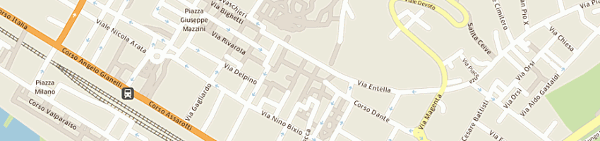 Mappa della impresa gioielleria massadoro snc a CHIAVARI