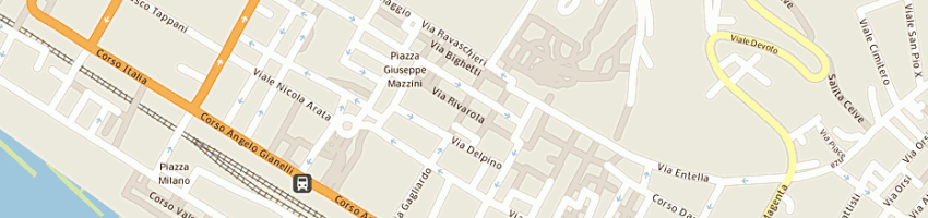 Mappa della impresa libreria pane e vino a CHIAVARI