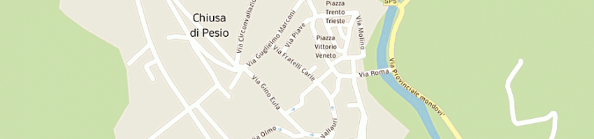 Mappa della impresa viglietti gianfranco a CHIUSA DI PESIO
