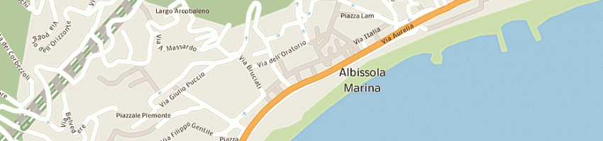 Mappa della impresa piccolo forno a ALBISSOLA MARINA