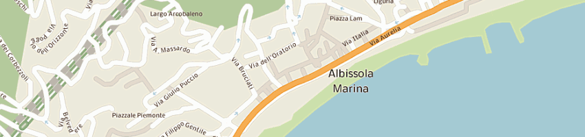 Mappa della impresa sotgiu antonio a ALBISSOLA MARINA