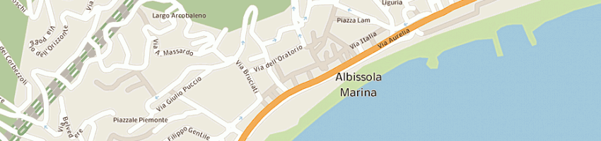 Mappa della impresa manuello lorenzo a ALBISSOLA MARINA